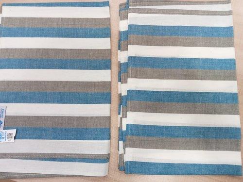 BEDSHEET STRIPE 90X108 2 PILLOW COVER